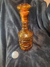 Vintage amber glass for sale  Lindsay