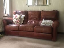 Leather settees used for sale  ORPINGTON