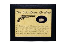 The Civil War Colt Army revólver pistola bala em vidro vitrine superior e certificado de autenticidade comprar usado  Enviando para Brazil