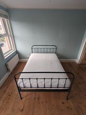 antique double bed frame for sale  POOLE