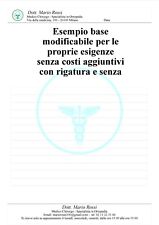 Carta intestata personalizzata usato  Sant Angelo Lodigiano