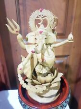 Ganesha teak wood d'occasion  Expédié en Belgium