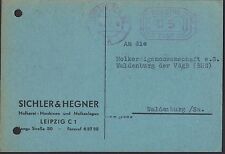 Lipsia cartolina 1957 usato  Spedire a Italy