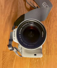 Canon EOS 100D / SL1 / Kiss x7 with white Lens 18-55mm, used for sale  Shipping to South Africa