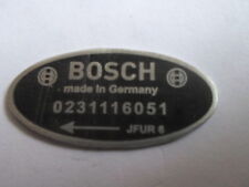 Typenschild schild bosch gebraucht kaufen  Goch