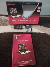 Diamond TVW750USB ATI TV Wonder HD 750 w/Remote and Manual for sale  Shipping to South Africa