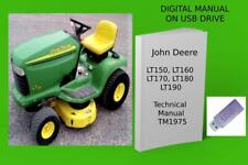 Usado, Trator de grama John Deere LT150 LT160 LT170 LT180 LT190 manual de serviço veja Desc. comprar usado  Enviando para Brazil
