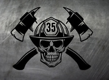 Feuerwehr firefighter skull gebraucht kaufen  Papenburg