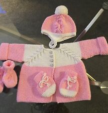 Hand knitted baby for sale  MUSSELBURGH