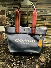 Coach small denim for sale  Spring Hill