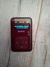 Rádio FM Sandisk Sansa Clip Zip 4GB MP3 player comprar usado  Enviando para Brazil