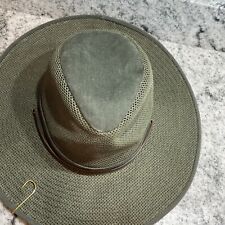 Used, Henschel Hat Co Men’s L Large Deep Green Safari Sportsman Fishing Hat for sale  Shipping to South Africa