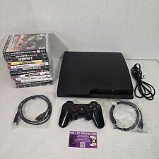 Sony PlayStation 3 PS3 Slim CECH-3001B 320GB HUGE BUNDLE Controller - 12 Games! for sale  Shipping to South Africa