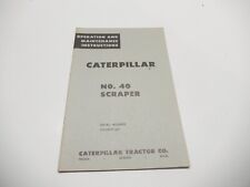 1956 caterpillar scraper for sale  Holland