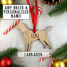 Personalised dog bauble for sale  CHORLEY