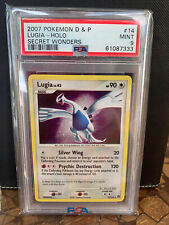 PSA 9 Holo Lugia Pokemon Card Diamond & Pearl Secret Wonders 14/132, used for sale  Millburn