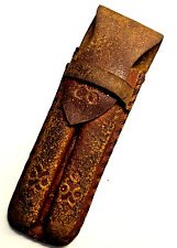 Estojo de caneta de couro vintage para caneta esferográfica tinteiro década de 1960 comprar usado  Enviando para Brazil