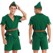 Roupa masculina shorts cinto chapéu adulto elfo role play roupas de formatura show irregular comprar usado  Enviando para Brazil