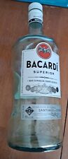 Garrafa vazia de licor Bacardi Superior Rum 1,75 litros comprar usado  Enviando para Brazil