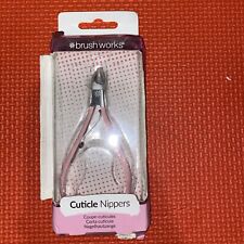 Brushworks cuticle nippers for sale  WATFORD