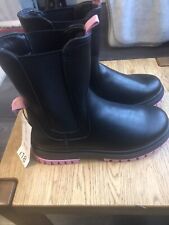 Girls black boots for sale  GRAVESEND