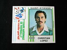LOPEZ   ASSE ST-ETIENNE LA VACHE QUI RIT image sticker FOOTBALL 81 PANINI 1981 d'occasion  Nice-