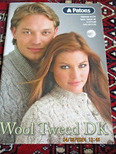 Wool tweed knitting for sale  CONSETT