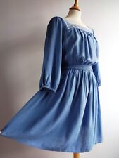 Collection blue linen for sale  WELLINGBOROUGH