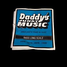 Set of Daddys Junky Music Bass Guitar Long Scale Strings for sale  Shipping to South Africa