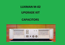 Amplificador Luxman M-02 KIT Reparación de Condensador Restauración Servicio Recapitulación Fija Reconstrucción segunda mano  Embacar hacia Argentina