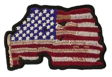 Patche écusson drapeau d'occasion  Lavelanet