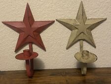 red wall star hanging metal for sale  Selah