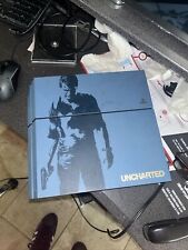 Console Sony PlayStation 4 Uncharted 4: edição limitada pacote 500GB cinza azul comprar usado  Enviando para Brazil