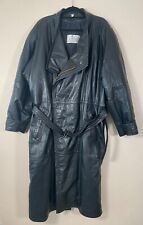 Vintage leather trench for sale  Seminole