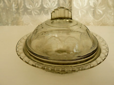 Smoked glass lidded for sale  HEREFORD