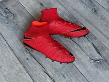 Botas de fútbol Nike Hypervenom Phantom 3 Elite rojas botines de fútbol US8 segunda mano  Embacar hacia Argentina