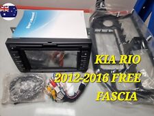 Kia Rio 2012-2016 unidad de cabeza multimedia Win CE cámara trasera GPS segunda mano  Embacar hacia Argentina