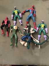 Figura Marvel Spider-Man Lagarto ToyBiz 1997 De Colección + 5 Otros Lote De 6 Total segunda mano  Embacar hacia Mexico