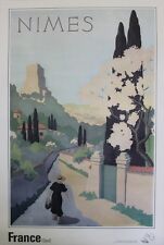 Nimes 1934 affiche d'occasion  Velleron