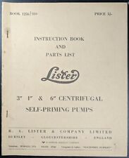 Original instruction book for sale  BOURNEMOUTH