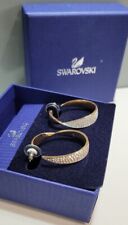 Used, Swarovski Rose Gold Hoop Crystal Earrings Pierced VGC In Box Hardly Worn for sale  Shipping to South Africa
