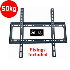TV WALL BRACKET MOUNT SLIM FOR 26 30 32 40 42 50 63 INCH FLAT 3D LCD LED UK for sale  Shipping to South Africa