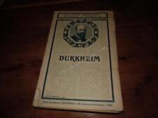 1910.durkheim choix textes.geo d'occasion  Saint-Quay-Portrieux