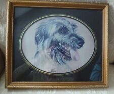 Irish wolfhound framed for sale  HUDDERSFIELD
