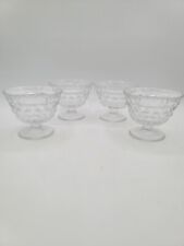 Used, Vintage Fostoria Glass Sherbet American Sundae Dessert Ice Cream Bowl Set Of 4 for sale  Shipping to South Africa