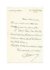 Philippe pétain lettre d'occasion  Versailles