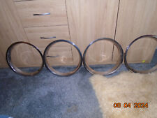 Four chrome inch for sale  HELSTON