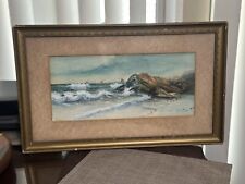 Vintage seascape watercolor for sale  Camarillo