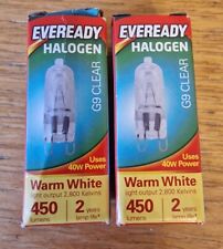 Eveready halogen bulbs for sale  COVENTRY