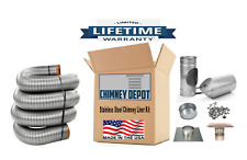 Chimney liner kit for sale  Shipping to Ireland